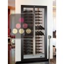 Built-in multi-purpose wine cabinet for storage or service - Mixed shelves ACI-HTBR16000ME