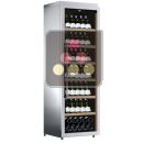 Single temperature wine storage or service cabinet - Inclined bottles ACI-CLP128P