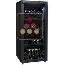 Single temperature wine ageing or service cabinet - Full height side LED light ACI-CLI726