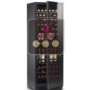 Dual temperature wine cabinet for storage and/or service - Full Glass door ACI-DOM216