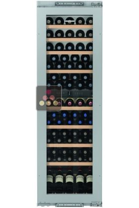 Cave à vin multi-usages de conservation et de service des vins intégrable à façade habillable - Défaut d'emballage