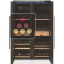 Combination of 2 single temperature wine cabinets with humidity control ACI-CHA573-1