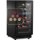 Dual temperature wine cabinet for service and/or for storage - Full Glass door ACI-DOM211
