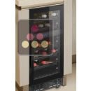 Built-in dual temperature wine cabinet for service/and or storage - Full Glass door ACI-DOM211E