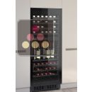 Dual temperature wine cabinet for storage and/or service - Full Glass door ACI-DOM215E