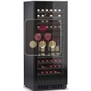 Dual temperature wine cabinet for storage and/or service - Full Glass door ACI-DOM215
