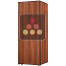 Single temperature wine ageing and storage cabinet - Left Hinged ACI-ART220TG
