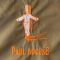Tablier marron avec effigie et signature orange Paul BOCUSE brodé 
