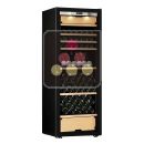 Cave à vin Multi-Usages de vieillissement et de service des vins rouges et des vins frais - Porte Full Glass ACI-TRT623FMP
