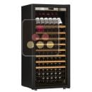Single temperature wine ageing or service cabinet - Inclined and sliding shelves - Full Glass door ACI-TRT606FP1