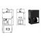 Climatiseur pour armoire à vin - Split System avec technologie boucle à eau glacée - Frigorifère mural - Liaison 10m - Froid et Humidification