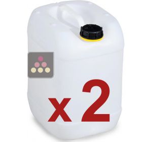 Lot de 2 bidons de 20 litres d'anti-gel -18°c  FRIAX