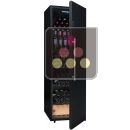 Single or multi-temperature wine cabinet for service or storage ACI-CLI327