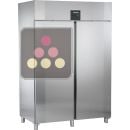 Freestanding professional double-door freezer  GN 2/1 - Stainless steel - 1056L ACI-LIP206