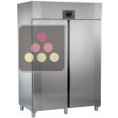 Freestanding professional double doors freezer GN 2/1 - Stainless steel interior and exterior - 1056L ACI-LIP106