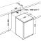 Table-top négatif statique encastrable sous plan - 133L