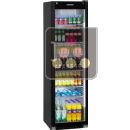 Freestanding professional refrigerator - Glass door with LED side lighting - 325L ACI-LIP151VN