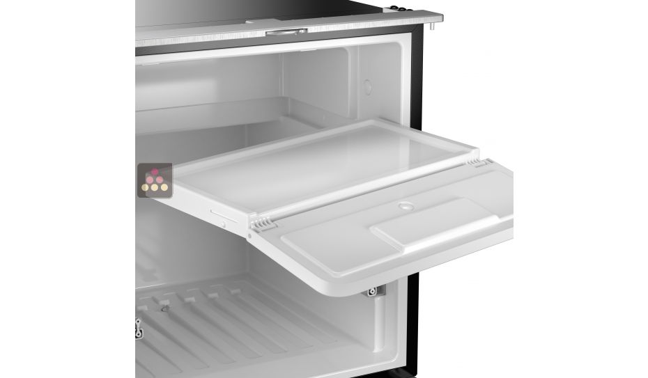Réfrigérateur-tiroir à compresseur convertible Freezer - 50L - DC 12/24V - Façade inox