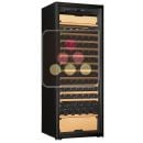 Multi-Purpose Ageing and Service Wine Cabinet for fresh and red wines - 3 temperatures - Sliding shelves ACI-ART224TC
