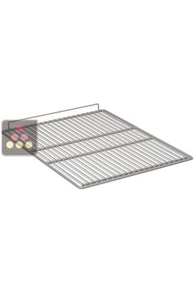 Grille acier plastifié avec butée arrière pour armoire GN 2/1