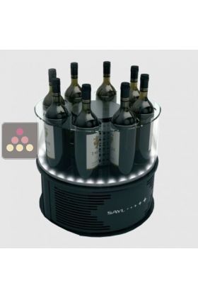 Rafraichisseur 1 température pour 8 bouteilles de vin & Champagne avec éclairage led