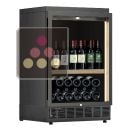 Built-in single temperature wine cabinet for wine storage or service - Standing bottles ACI-CLP100EV