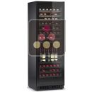 Dual temperature wine cabinet for storage and/or service - Full Glass door - SIRHA 2021 ACI-DOM216EXPOSIRHA