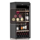 Freestanding multi temperature wine cabinet for service and storage - Vertical bottle display ACI-CLP103V