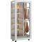 Vitrine réfrigérée de présentation pour charcuteries et fromages - 3 côtés vitrés - Habillage bois