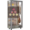 Professional multi-temperature display cabinet for cheese and cured meats - 3 glazed sides - Without magnetic cover ACI-TCM116-R290