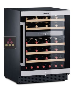 Cave à vin multi-usages 2 températures de service et de conservation