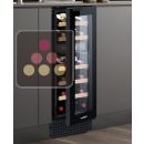Dual temperature buil-in wine cabinet for service and storage ACI-DOM223E