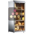 Freestanding refrigerated cabinet for cheese storage - Stainless steel cladding ACI-CLP231X