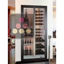Professional built-in multi-temperature wine display cabinet - Mixed shelves ACI-TCB103