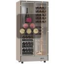 Vitrine à vin modulaire multi-températures - Usage pro - Pose libre ou encastrable - Sans équipement intérieur ACI-PAR946-R290