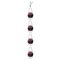 Lot de 7 supports muraux de 4 bouteilles de taille magnum