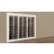 Combiné encastrable de 3 vitrines à vin multi-températures - Usage pro - Bouteilles horizontales - Cadre droit