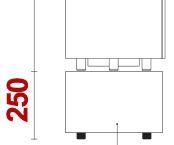 Pour Socle hauteur 250 mm 