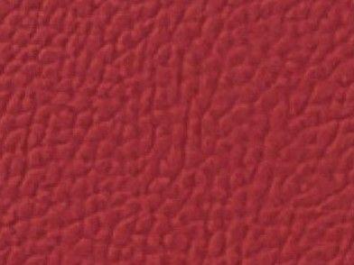 Le panneau intérieur est habillé d'éco-cuir rouge (simili-cuir à faible impact environnemental)