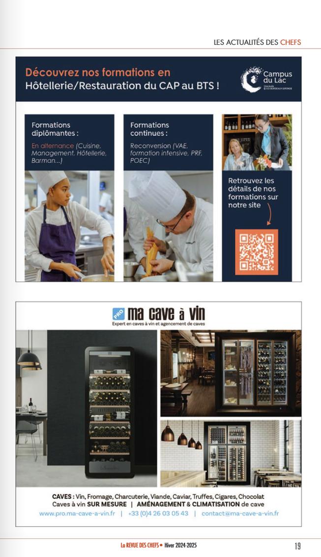La revue des chefs